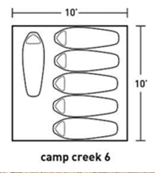 ALPS Mountaineering Camp Creek Specification
