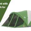 Camping Tent with Screen Porch for 6-Person