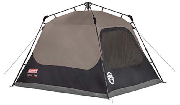 Coleman Instant Cabin Tent - easiest tent to set up