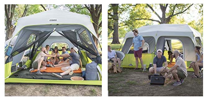 Core 9P Instant Cabin Tent For Families