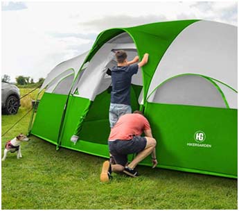 Fortunershop Family Cabin Tent 14 Person - Huge camping tents with rooms