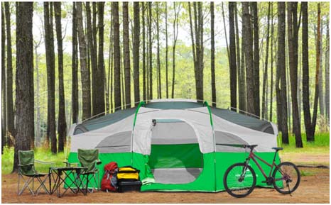 Fortunershop Family Cabin Tent 14 Person - Large camping tents with rooms