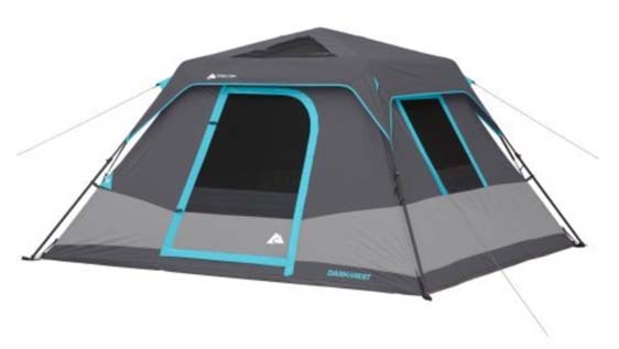 OZARK Trail 6 Person Tent - Easiest tent to Put up