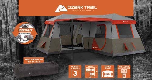 Ozark Trail 12-Person Instant Cabin Tent - Review and Buying Guide