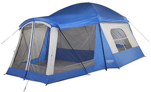 Wenzel 8 Person Klondike Tent - Tents with AC Opening