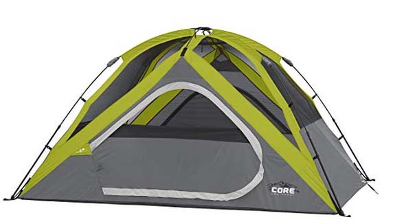Core Equipment 4 Person Instant Dome Tent - Inner View