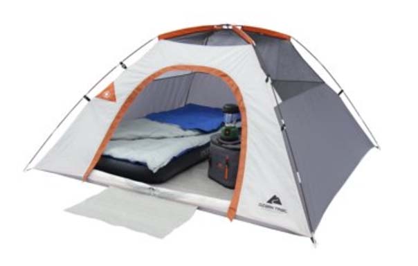Ozark Trail 3-Person Dome Tent - Inside View