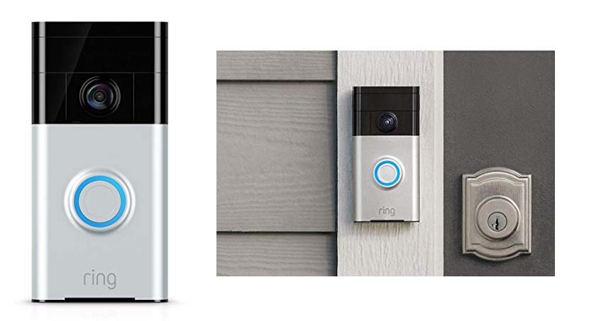 Ring Video Doorbell with HD Video, Motion Activated Alerts, Easy Installation