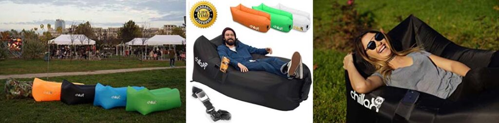 Chillax Inflatable Lounger - Best Air Lounger for Travelling
