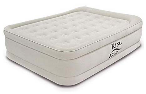 King Koil Queen Air Mattress with Built-in Pump