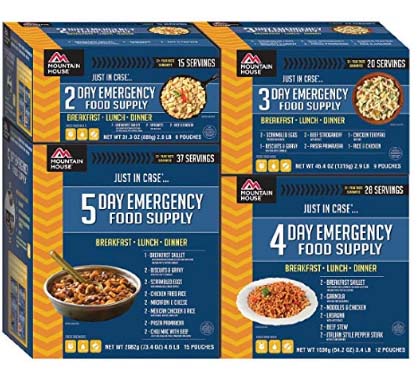 Mountain House Just In Case 14-Day Emergency food supply