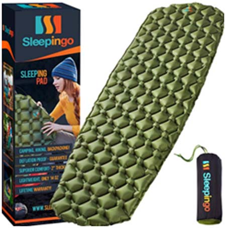 Sleepingo Camping Sleeping Bag - 3-Day Backpacking Checklist