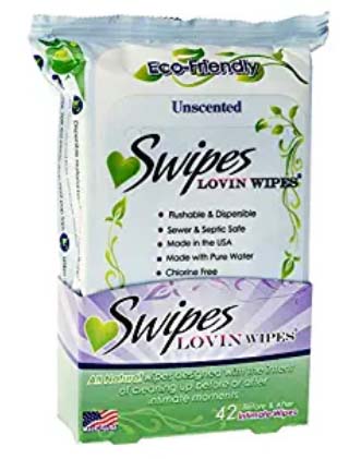 Swipes Lovin All Natural Intimate Feminine Wipes