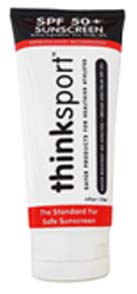 Thinksport Sunscreen SPF 50 - 3-day backpacking checklist – Sunscreen