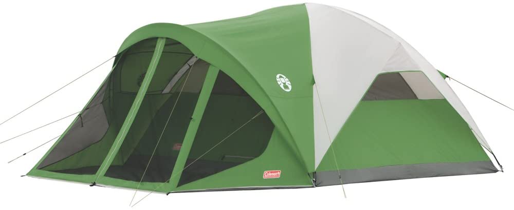 Coleman Dome Tent with Screen Room - coleman outdoor camping waterproof 6 person instant tent