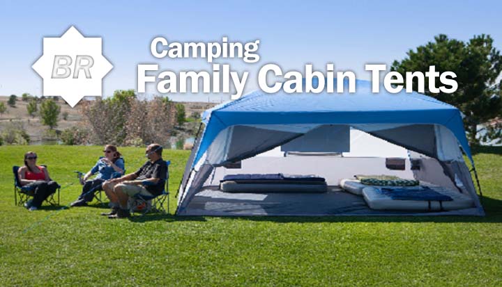 Family cabin tent for Camping