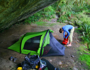 Inflatable tents