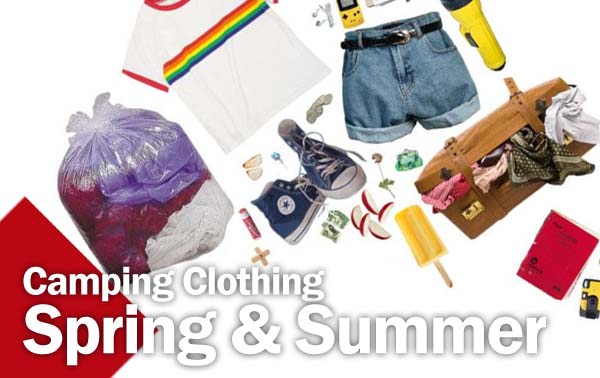 camping clothing spring and summer