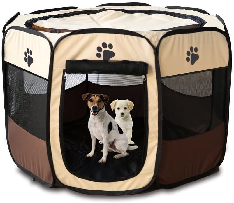 HORING Dog playpens Large - Camping Tents for Dogs