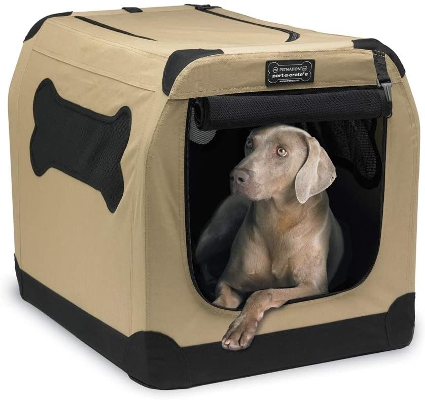 Petnation Port-A-Crate Indoor and Outdoor Home for Pets - Camping tent for Dogs