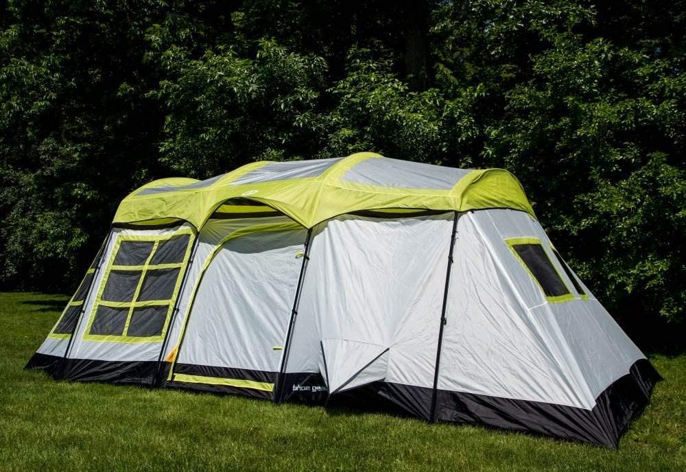 Tahoe Gear Glacier 14 Person 3-Season Family Cabin Tent