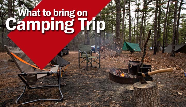 what to bring on a camping trip