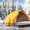 Best hot tent for winter camping