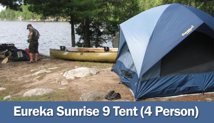 Eureka Sunrise 9 tent Review – 4Person 9×9 Tent