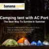 best camping tent with ac port