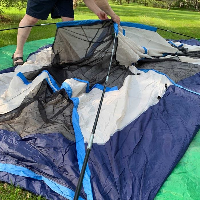 Raise The Tent - How to setup a ten